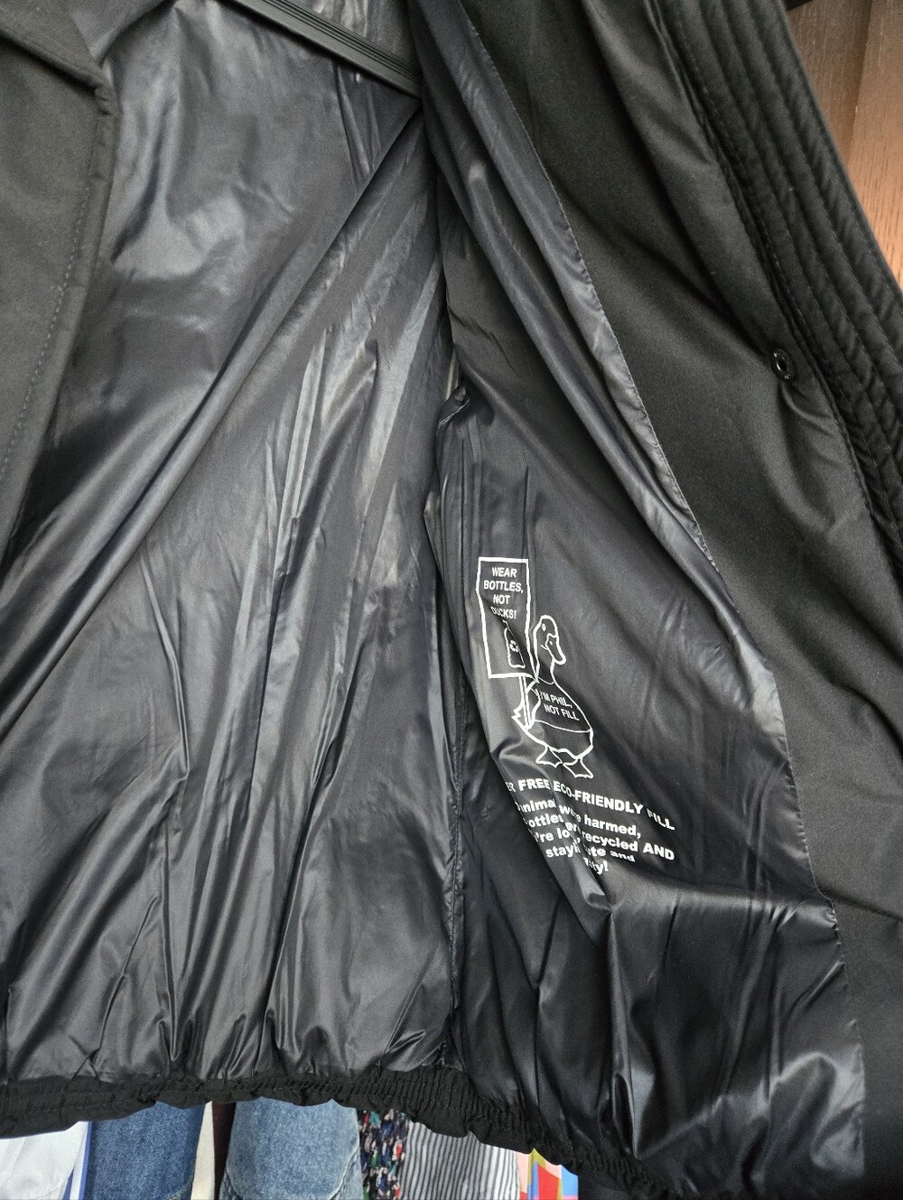 BCBGMAXAZRIA Black Puffer Jacket - Picture 7 of 12